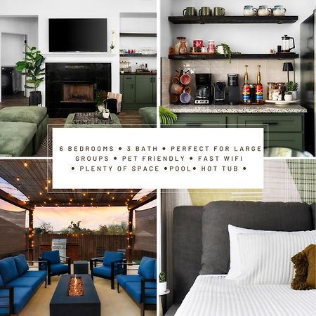 Stunning Family Home With Pool & Hot Tub - Sleeps 17 普弗拉热维尔 外观 照片