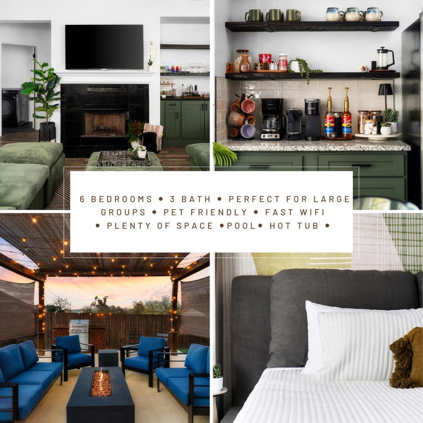 Stunning Family Home With Pool & Hot Tub - Sleeps 17 普弗拉热维尔 外观 照片
